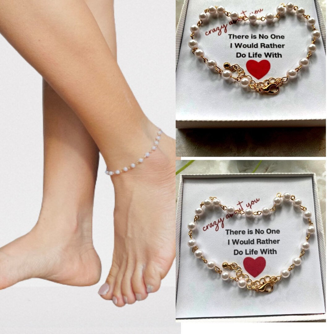 Romantic birthday gift for wife with message card jewelry for girlfriend last minute gift idea same day ship