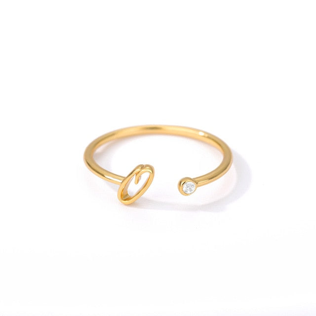 Initial ring -Letter Ring
