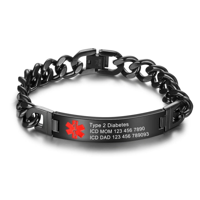 Medical emergency Bracelet