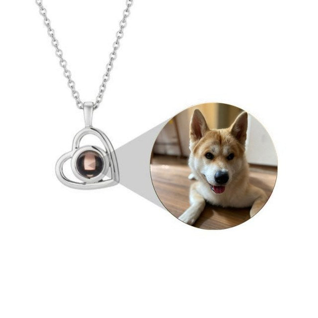 Personalized Photo Projection Necklace