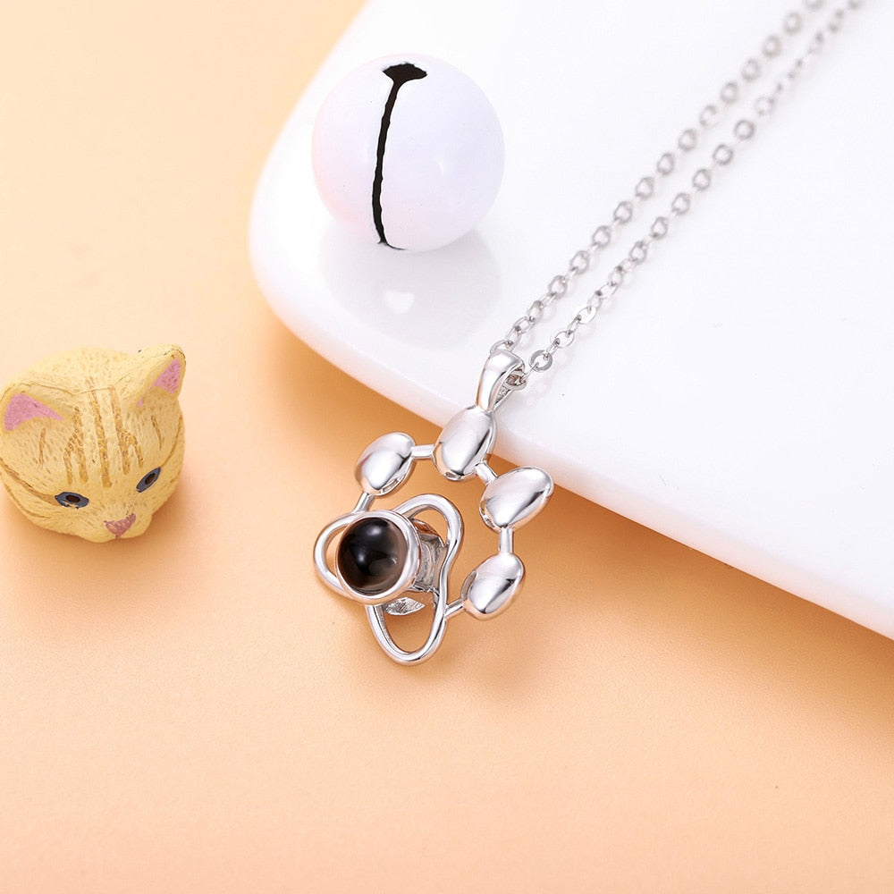 Personalized Pet Projection Necklace
